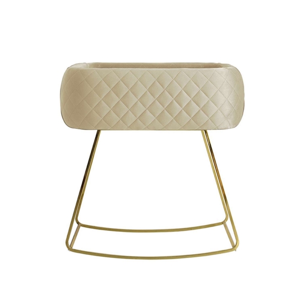 JABARI Babywiege Vignola - Beige/Gold