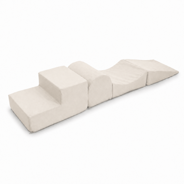 MeowBaby Schaumspielset Outzy 4 Elemente - oat blush beige