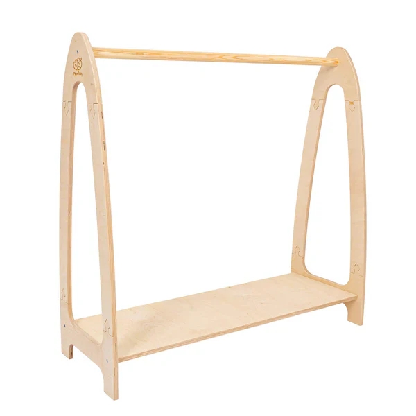 MeowBaby Montessori Kleiderständer groß - natur