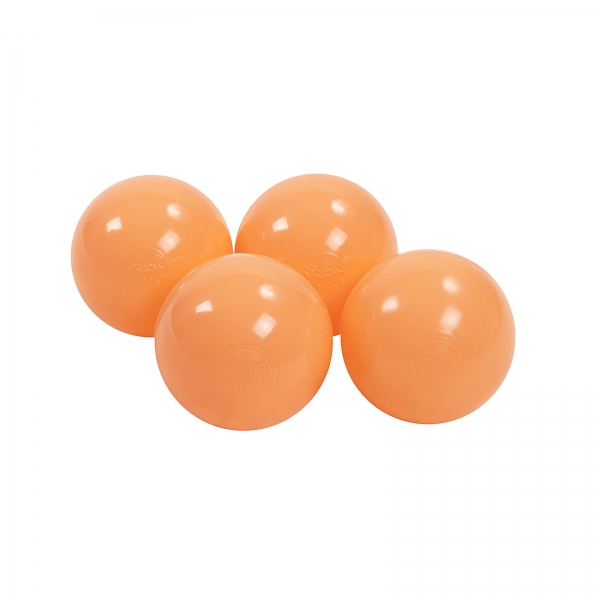 MeowBaby Ballset 50 Bälle 7 cm - peach