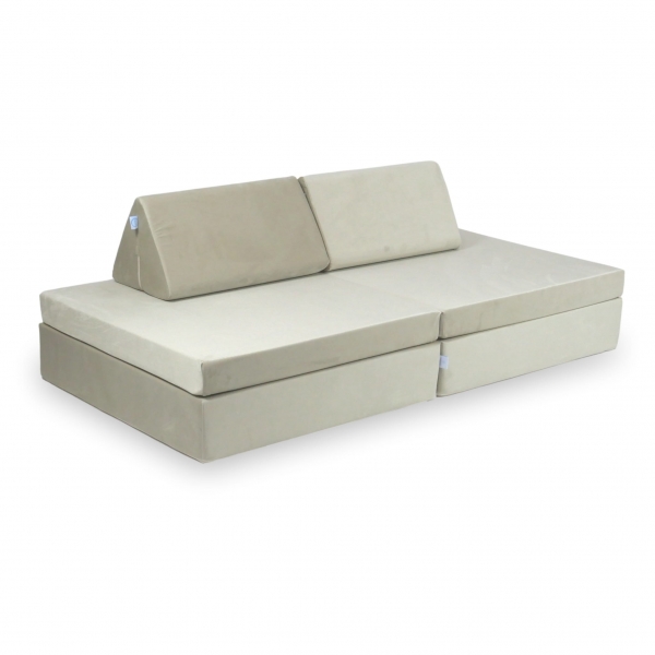 MiMii Spielsofa Classic Velvet - natural ecru