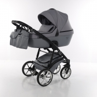 JUNAMA Kombi Kinderwagen Termo Line Mix silver