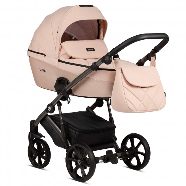 TUTIS Kombikinderwagen VIVA 4 Luxury - Rose Quartz