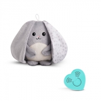 myhummy Baby Einschlafhilfe Häschen Premium grau