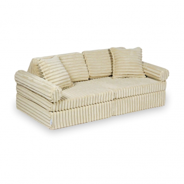 MiMii Spielsofa Mini Komfort Waffle-Cord - salty caramel