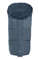Altabebe Baby Daunenfußsack Alaska für Kinderwagen grau-blau