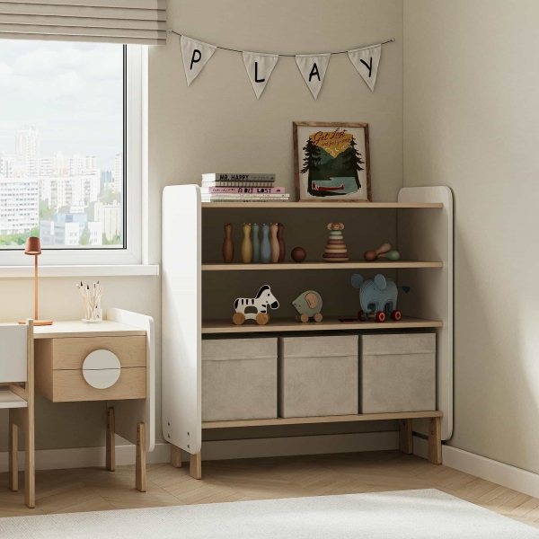BusyKids Montessori Spielzeug-Organizer MOMO