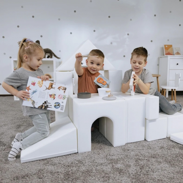 IGLU Softbausteine Spielset Creativity - Weiß