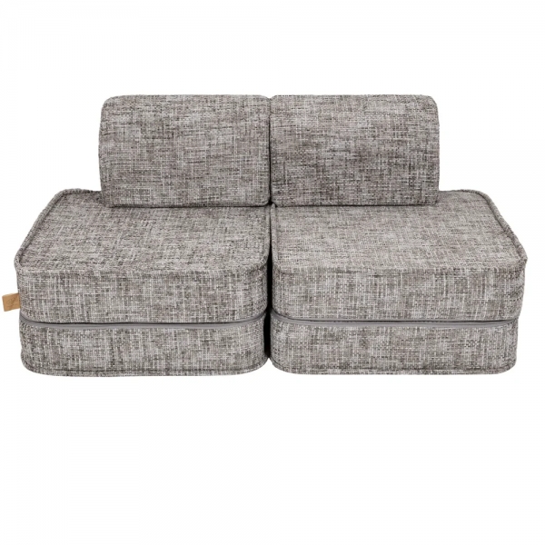 MeowBaby Spielsofa Mini Basic Tangle - Moon grey