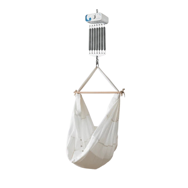 swing2sleep Federwiege mit Motor heia weiß &amp; cosy2sleep weiß