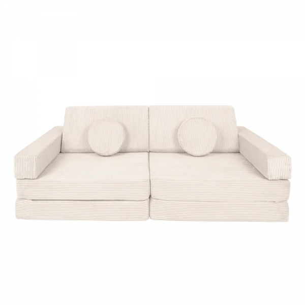Design4Kids Spielsofa Cord Mini Grande - vanilla beige