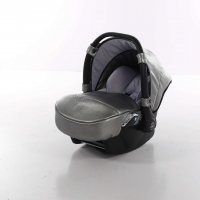 JUNAMA Babyschale Glitter 03 - Silver