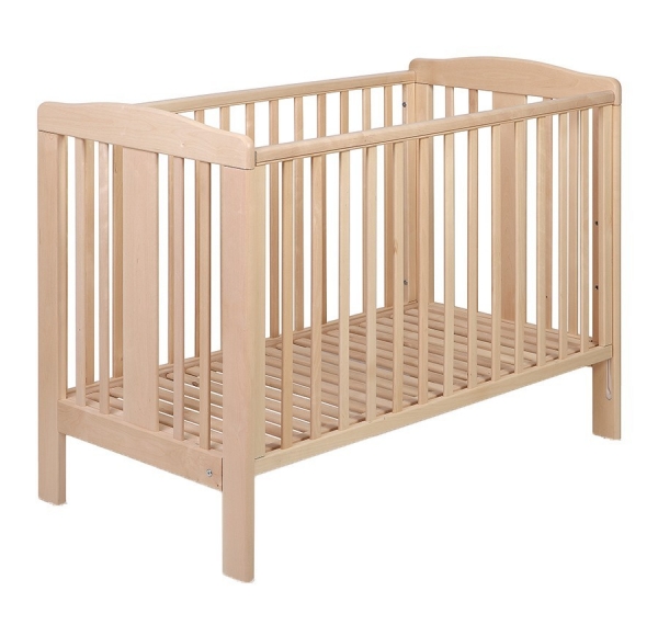 YappyKids Babybett YappyQu 60x120 cm - natural