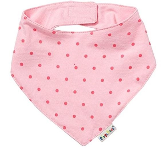 Playshoes Halstuch hellrosa-gepunktet 45x17