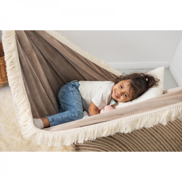 Design4Kids Hängematte Feather Dream - beige