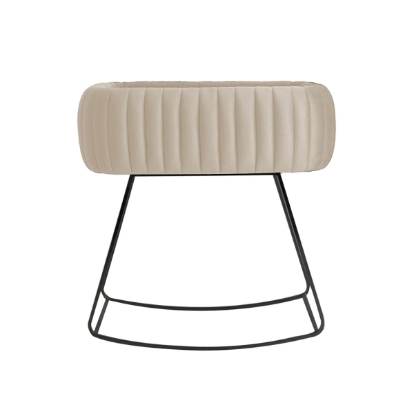 JABARI Babywiege Cornella - Beige/Schwarz