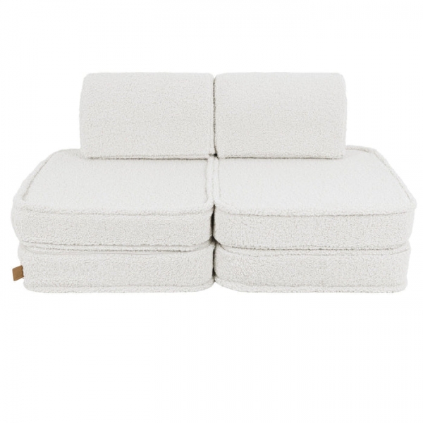 MeowBaby Spielsofa Mini Basic Bearly - weiß