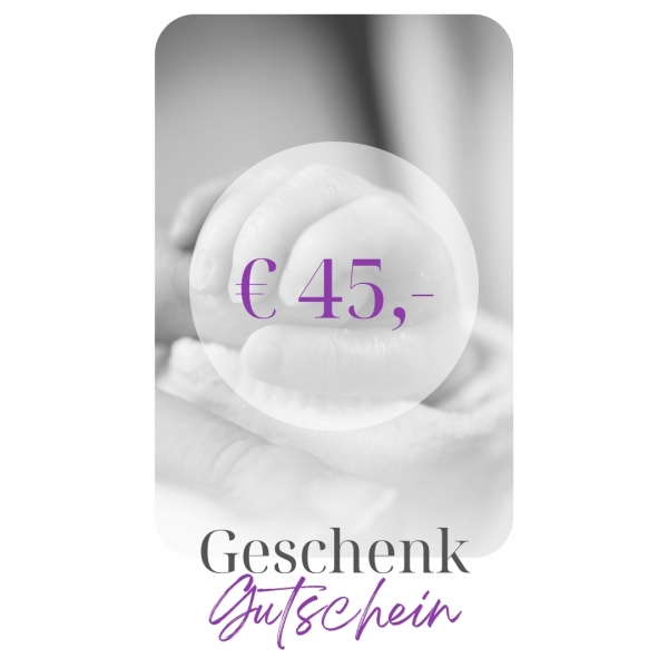 Geschenkgutschein 45 EUR