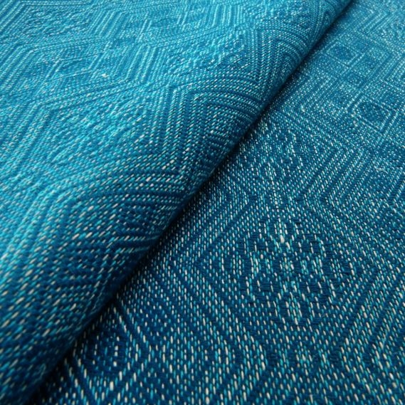 Didymos Babytragetuch Mystic Petrol 1975 Hanf Gr.7