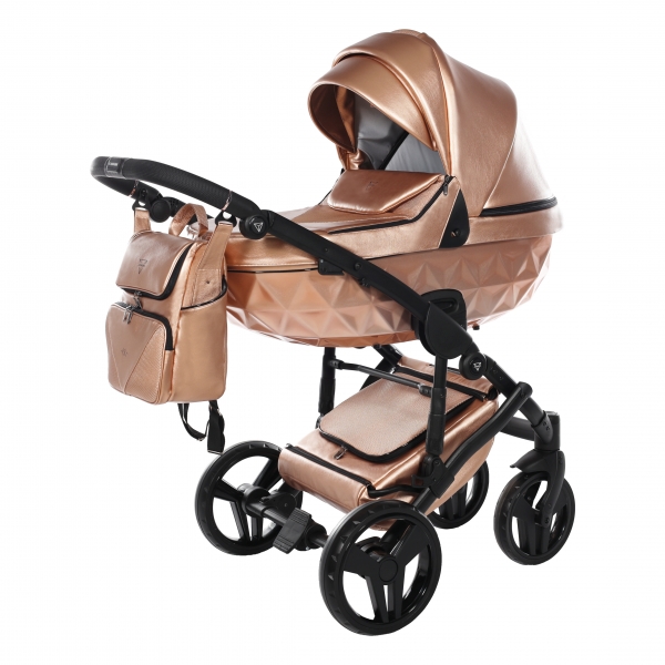 JUNAMA Kombi Kinderwagen DIAMOND S-CLASS 05 2.0 - roségold