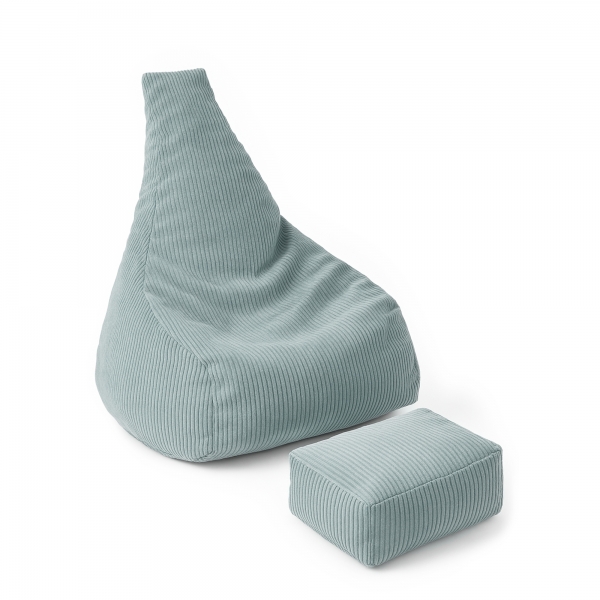 Design4Kids 2-in-1 Kindersitzsack Nuvio Grande - cozy mint