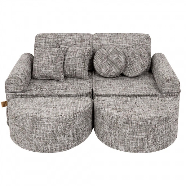 MeowBaby Spielsofa Mini Max Tangle - Moon grey