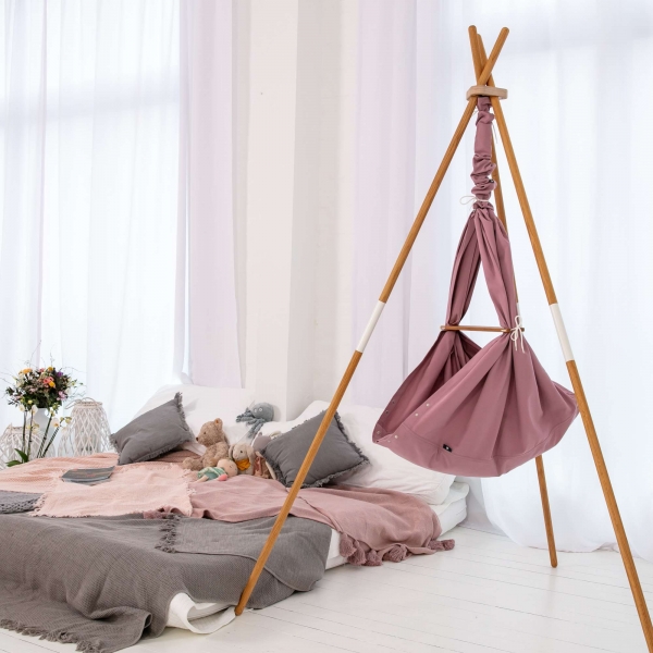PAULI &amp; CO Premium Federwiege Baby Natur - Set zum selber zusammenstellen