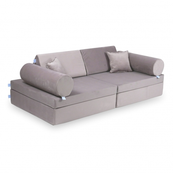 MiMii Spielsofa Komfort Velvet - muted mauve
