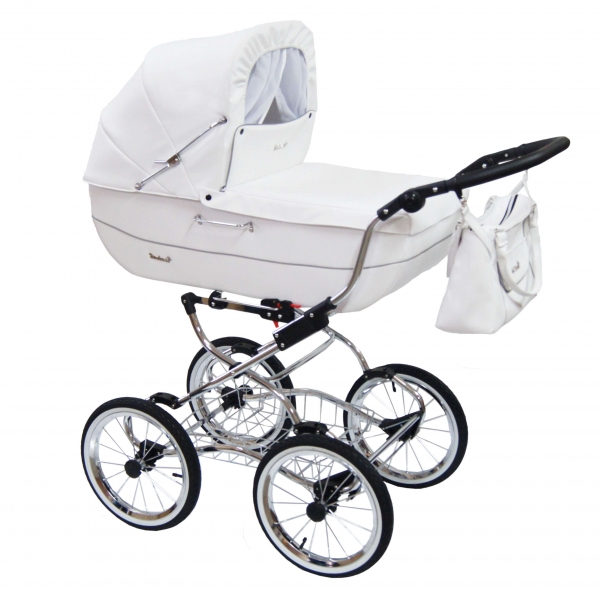 BABY FASHION Retro Kinderwagen Renée - Snow