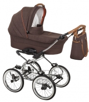 Navington Retro Kombi-Kinderwagen Caravel Trinidade inkl. Wickeltasche