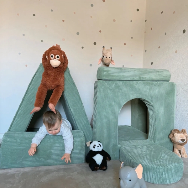 Design4Kids Arches Cord Jewel / Petit 160cm - classic olive