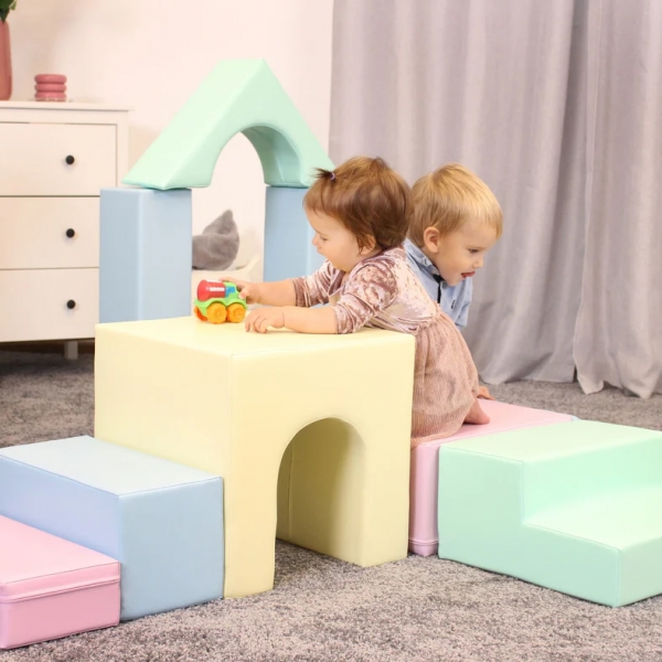 IGLU Softbausteine Spielset Creativity - Light pastel
