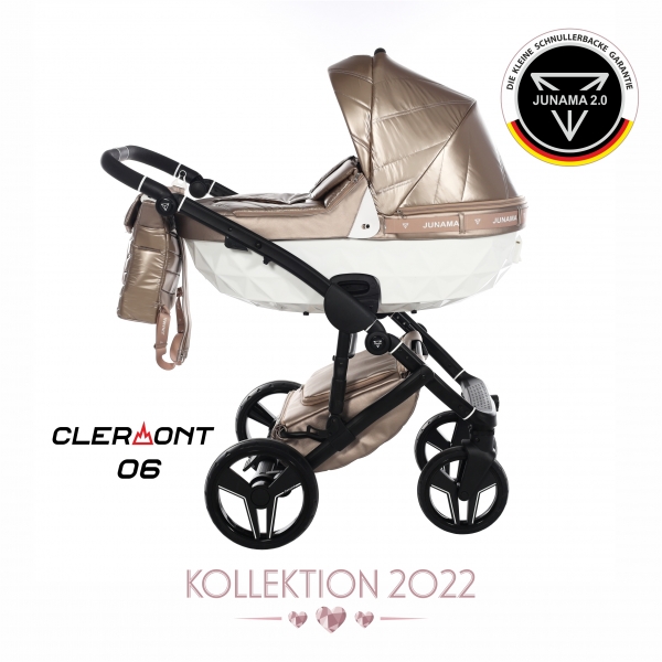 JUNAMA Kombi Kinderwagen ClerMont 06 2.0 - gold