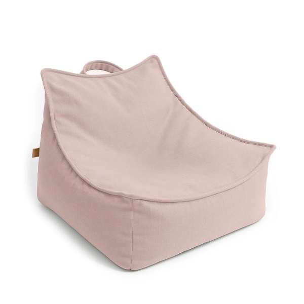 MeowBaby Outzy Kinder-Sitzsack eckig - Rosy Dune Pink