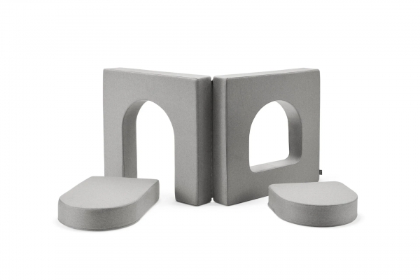 Wonderwuzz Hausmodul KLOPF KLOPF Classic Grauffelo